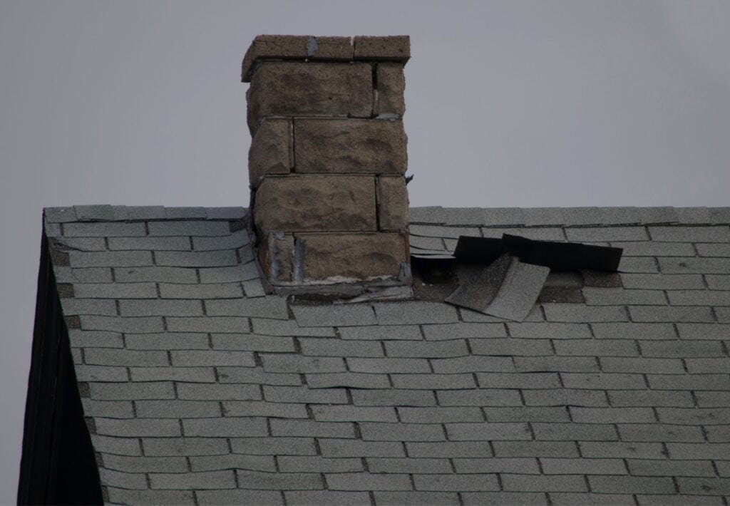 roof damage